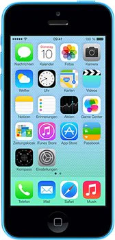 iPhone 5c mit 8GB in blau für 260€