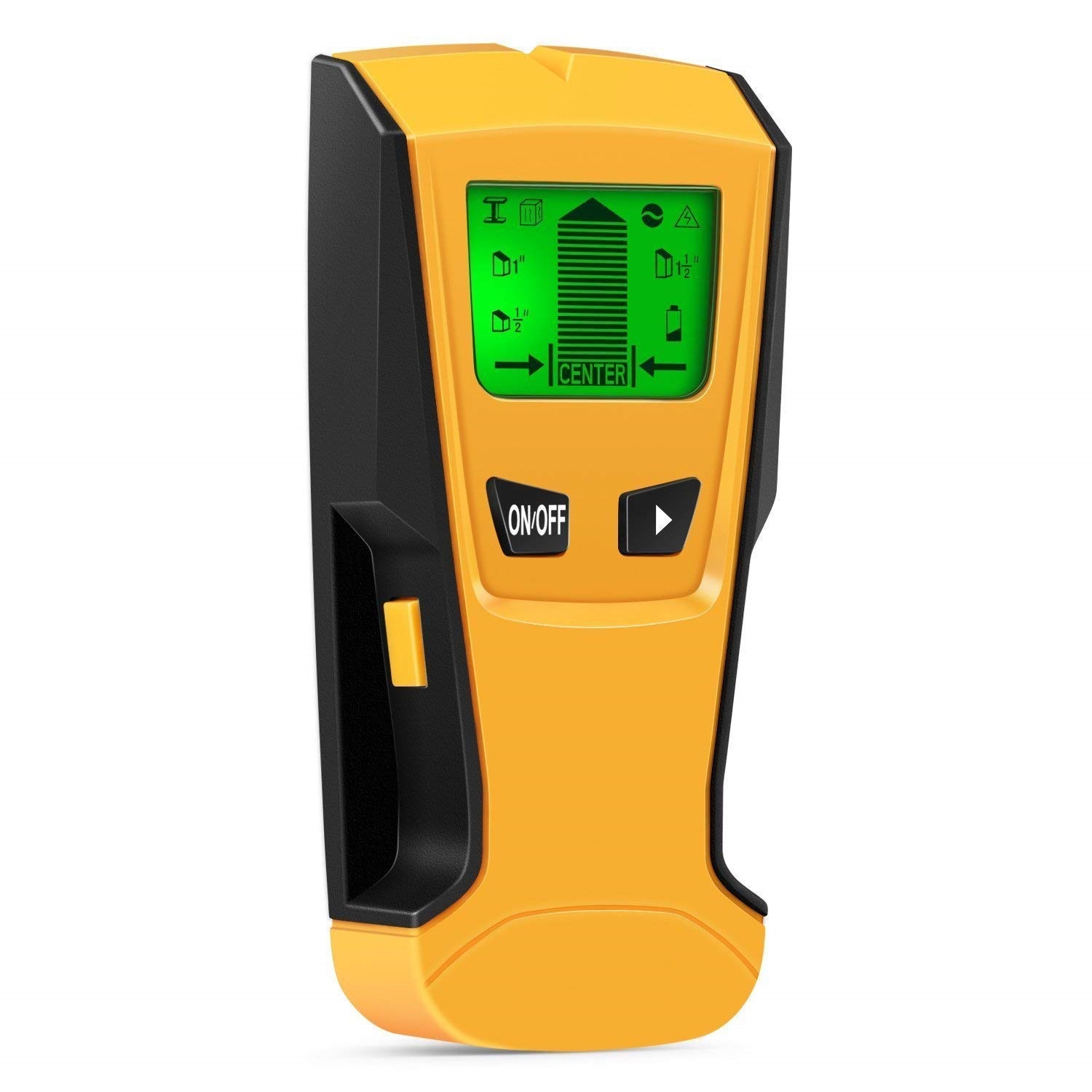 Ortungsgerät 3 in1 Digitale Multidetektor mit LCD-Display und Signalton für Metall, AC Draht und Holz
