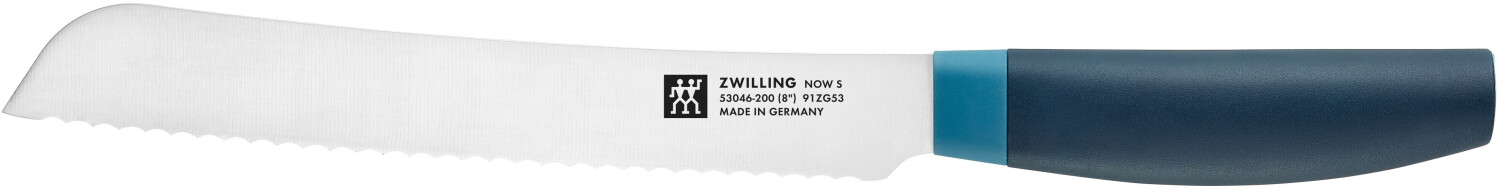 ZWILLING Now S Brotmesser 20 cm Blau für nur 22,46€ statt 34,00€