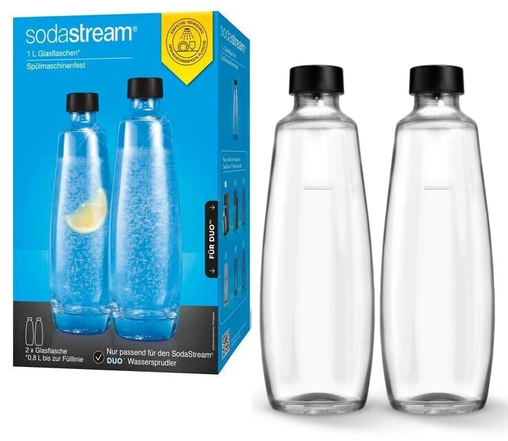 SODASTREAM Bottle 1L FUSE DW Spring Nature Fles SODASTREAM Bottle 1L FUSE DW Spring Nature Fles