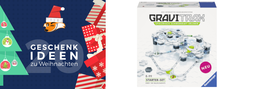 Geschenkidee für Jung &amp; Alt! GraviTrax Starter-Set für 34€ - interaktive Murmelbahn, erweiterbar