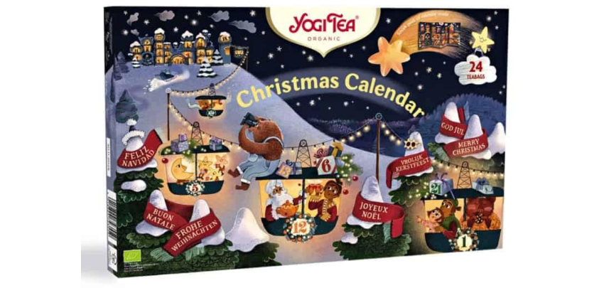 Yogi Tee Bio Adventskalender 2023 für 8€ - mit 24 ausgewählten Tees