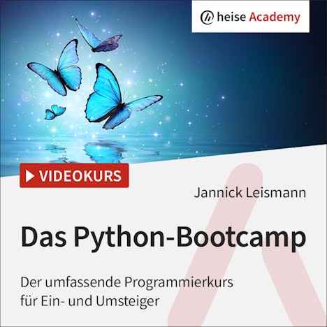 Noch gültig! „Das Python Bootcamp: Der komplette Programmierkurs für Anfänger“ kostenlos bei Heise.de – 73 Lektionen