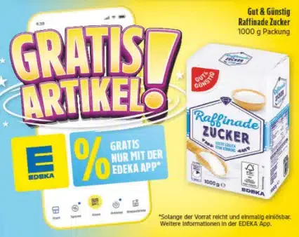 Ab dem 13.07. - 18.07.26 gratis Zucker bei Diska / Regional