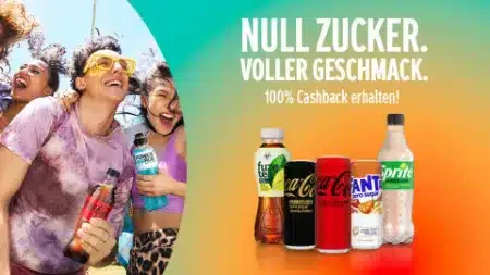 Coca-Cola Zuckerfrei Probieren Cashback 2026 - Marktguru App