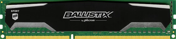 Crucial Ballistix Sport 8GB DDR3 für 49€ - Arbeitsspeicher mit 1.600MHz, CL9, 240-polig - 1x 8GB