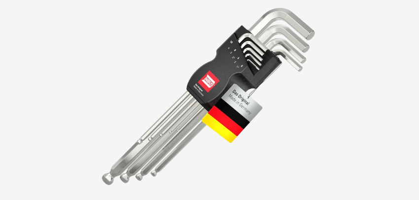 Perfekt für Heimwerker:innen und Schrauber:innen! 🛠️ INBUS Winkelschraubendreher Set (1,5–10mm) für 20€ 🔩