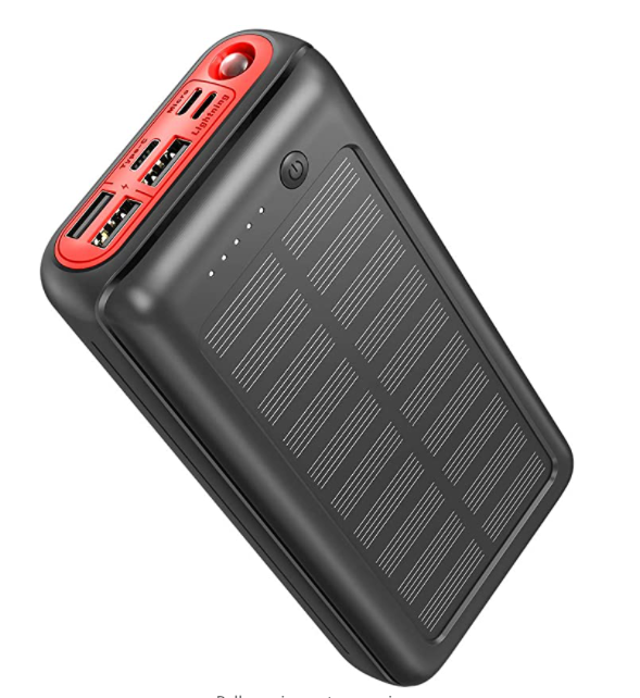 JIGA Solar Power Bank 30000 mAh für 17.96€