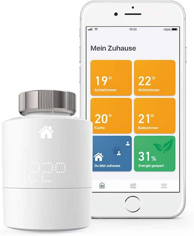 Tado Smartes Heizkörper-Thermostat Starter Kit V3+