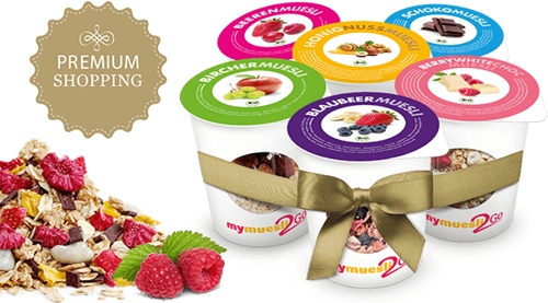 MyMüsli 6er Probierpaket gratis (MBW 15,00€) – 510g, 6 Sorten je 85g