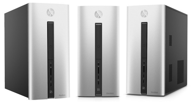 HP Pavilion 550-230ng (T1H40EA) für 393€ - PC mit AMD A10-8750, 8GB RAM, 1TB HDD, AMD Radeon und Windows 10