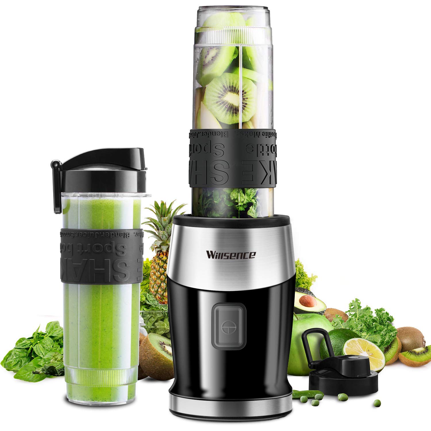 Mixer, 700W mit 2 Tritan Sportflasche