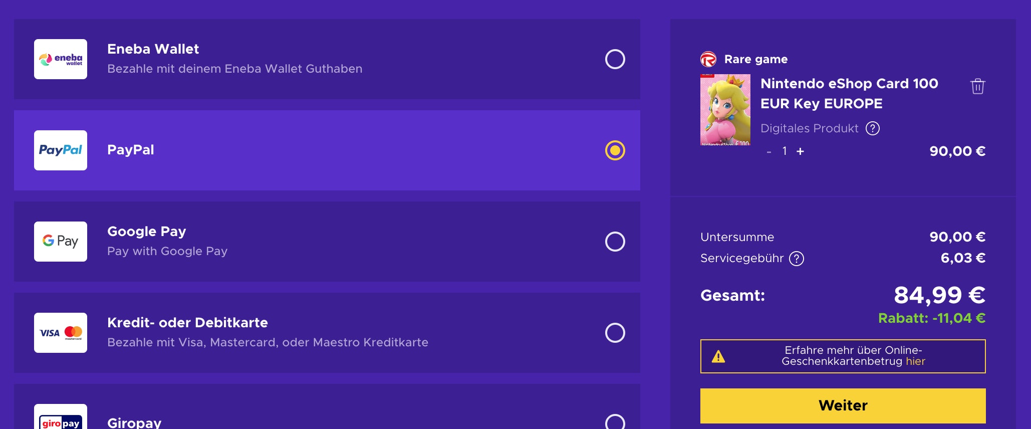 eneba-nintendo-guthaben