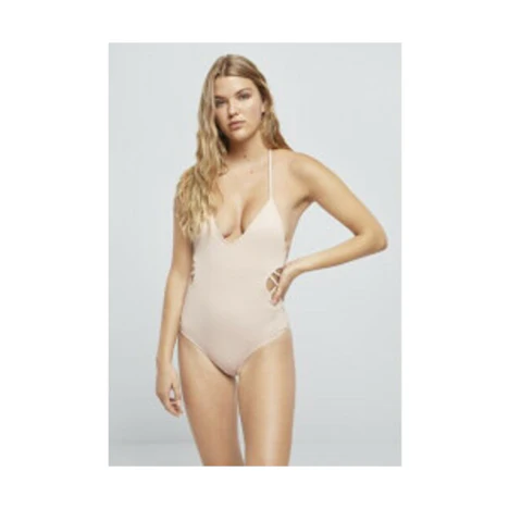 Urban Classics Ladies Rib Swimsuit (TB3464-01075-0042) rose mit 53% Nachlass