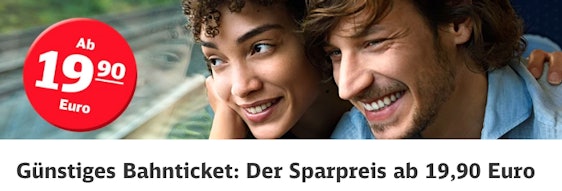 Deutschlandweit mit der Bahn ab 19,90€ – Sparpreisaktion der Bahn