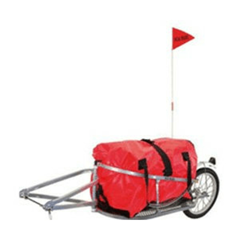 M-Wave Einspur-Gepäck-Fahrradanhänger mit 67,29€ Rabatt
