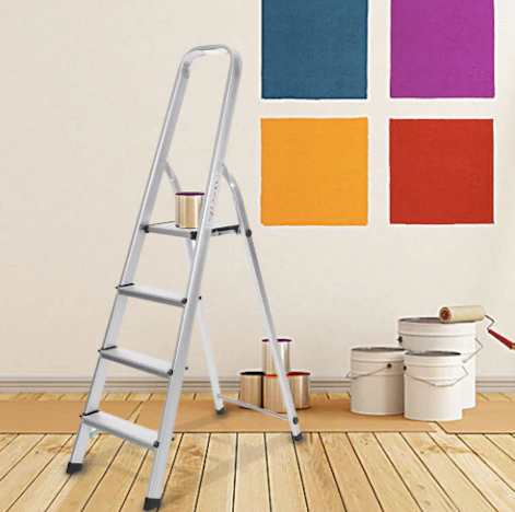 4 Stufen Leiter mit Handgriff versandksotenfrei