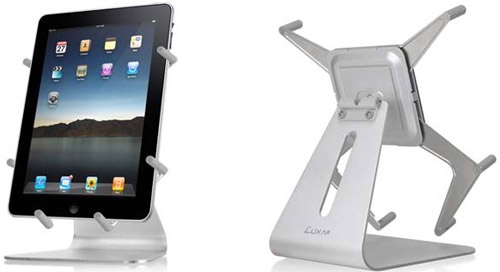 Luxa2 H4 iPad-Halterung mit Silikonhülle für 17€ - sehr gute Tablet-Halterung (Update)