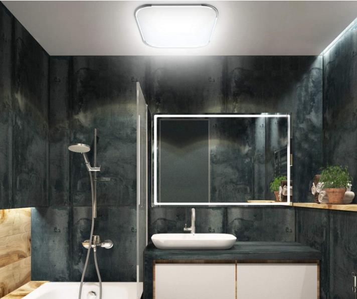 Hengda 24W LED Deckenleuchte, Flimmerfrei und Blendfrei, 2160LM, 6500K Kaltweiße