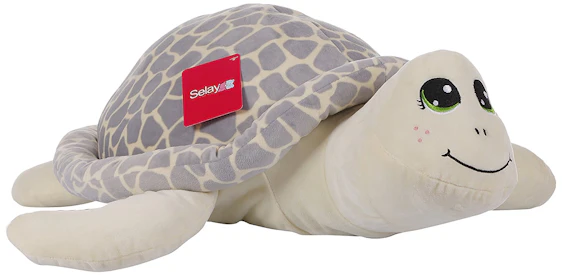 Selay selay9001-grey 70 cm Plüsch Schildkröte