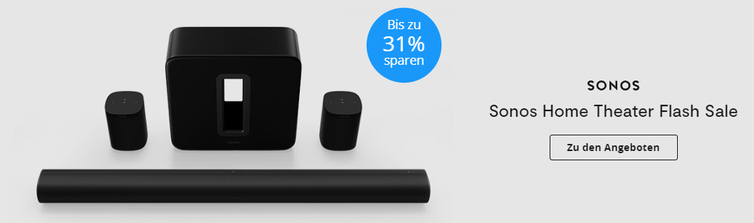 Sonos Soundbar Bundles im Flashsale bei Tink 🎶📺 z.B. Sonos Beam Soundbar + 2x One SL Lautsprecher für 629€