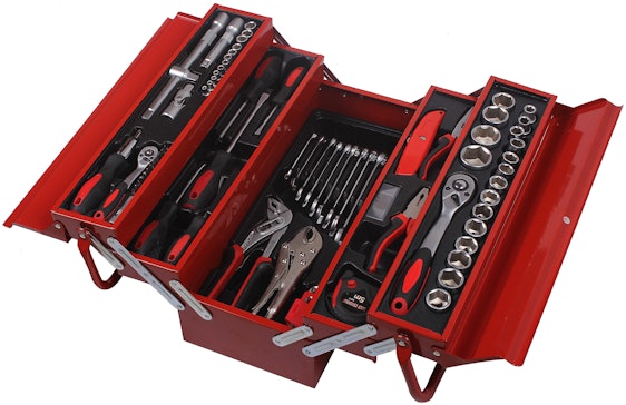 ATROX Werkzeugkasten, 88-tlg bestückt für 39,97 EUR inkl. Versand