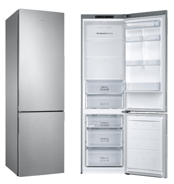 Samsung RB37J5009SA für 629€ - Kühl-/Gefrierkombination mit Fresh Zone, NoFrost und 365l Nutzinhalt