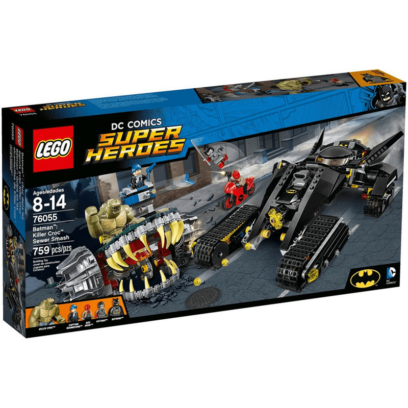 LEGO DC Comics Super Heroes - Batman: Killer Crocs Überfall in der Kanalisation (76055) für nur 77,91€ statt 93,85€