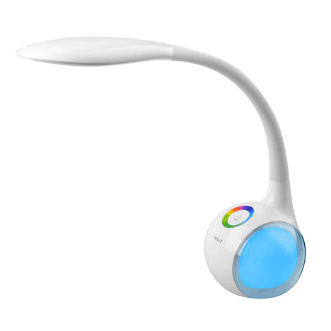 WILIT 5W LED Schreibtischlampe mit 256 RGB Farblicht und 3 Helligkeitsstufen