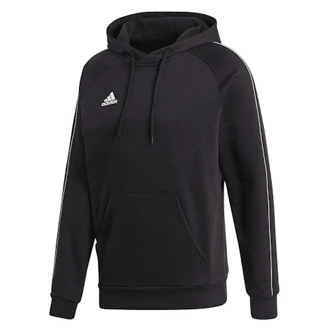 adidas Kapuzenpullover Core 18 Hoody schwarz/weiß für 19,95 EUR inkl. Versand