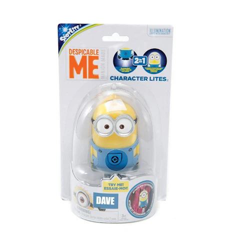 Tech4Kids 37781 – Ich – Einfach Unverbesserlich – Charakter Licht – Dave, Taschenlampe für 3,58€