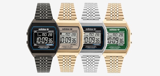 Adidas Digitaluhr für 40€ - Edelstahlgehäuse, wasserdicht, Alarmfunktion
