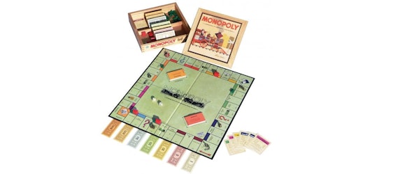 Monopoly Nostalgie-Edition für 24€ - Spielbrett im Design von 1935