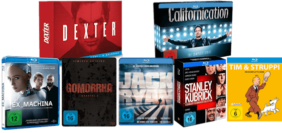 Filme, Serien und Co. - Die besten Highlights der Blu-ray-Schnäppchen