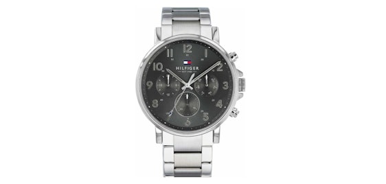 Tommy Hilfiger Dressed Up Daniel für 100€ - 46mm Analog Multifunktions-Quarzuhr, Wasserdicht