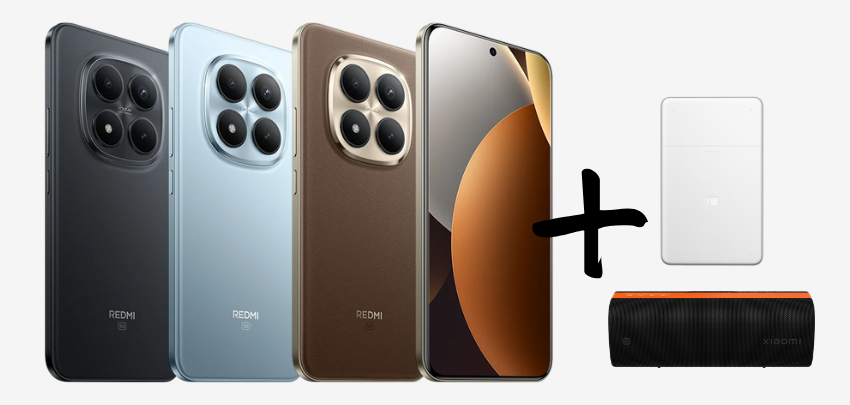 Mit GRATIS Lautsprecher oder Photo Printer 📱🎁 Xiaomi Redmi Note 15 Pro+ 5G für 340€ 