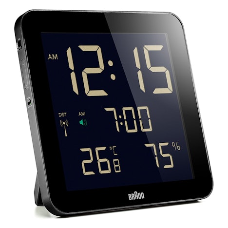 Braun BNC014BK-RC Digital-Wanduhr für 40 EUR inkl. Versand