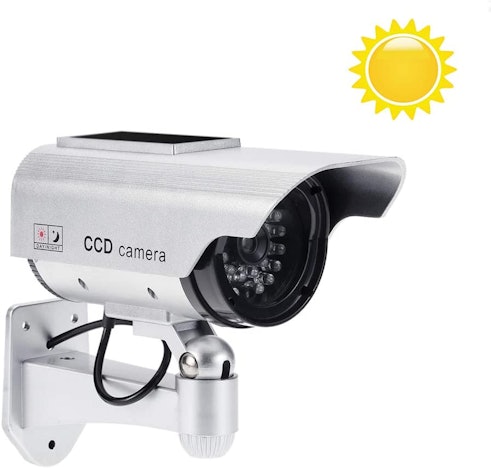 Dummy Überwachungskamera (Regensicher/Solarbetrieben)- 9,74 €