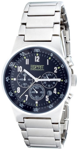 Esprit Equalizer Black Metal Herren Edelstahl-Chronograph für 59,90€ incl.Versand