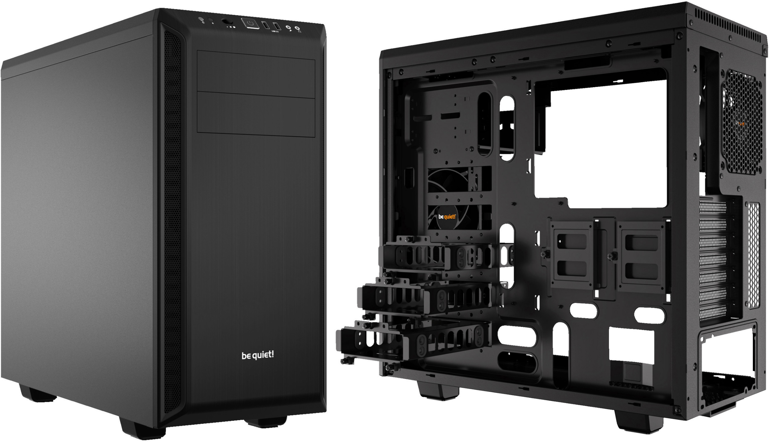 *Vorbei*be quiet! Pure Base 600 für 58€ – schallgedämpftes ATX Micro- oder ATX-PC-Gehäuse mit Lüftersteuerung