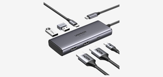 Ugreen Revodok USB-C Dock 15852 für 28€ – 6-in-1 USB-Dockingstation