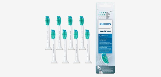8x Philips Sonicare 'ProResults Standard' für 20€ - Aufsteckbürsten, mittelweich