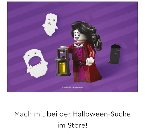 Lego Stores: Halloween-Suche (24.-31.10.)
