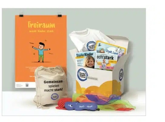 Kostenloses „Kinder stark machen“-Materialpaket für Vereine, Schulen und Kitas