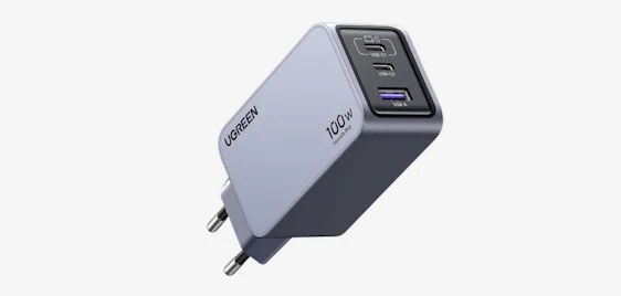 UGREEN Nexode Pro für 36,68€ 🚀 - Ladestation, 100W Gesamtleistung, 3-Port GaN ⚡