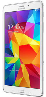 Samsung Galaxy Tab 4 Tablet in weiß für 201€ - 8 Zoll, 16GB, LTE