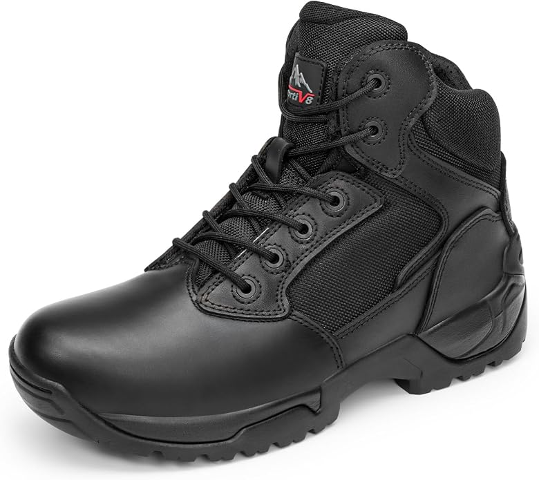 NORTIV 8 Herren Militärstiefel Kampfstiefel Boot | Rutschfeste, öl- und abriebfeste