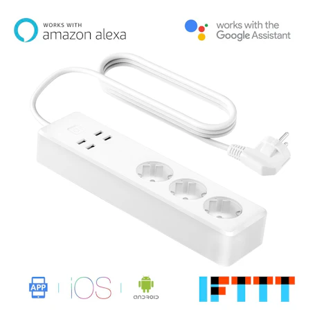 Meross MSS425EEU Smart Steckdosenleiste Intelligente WLAN