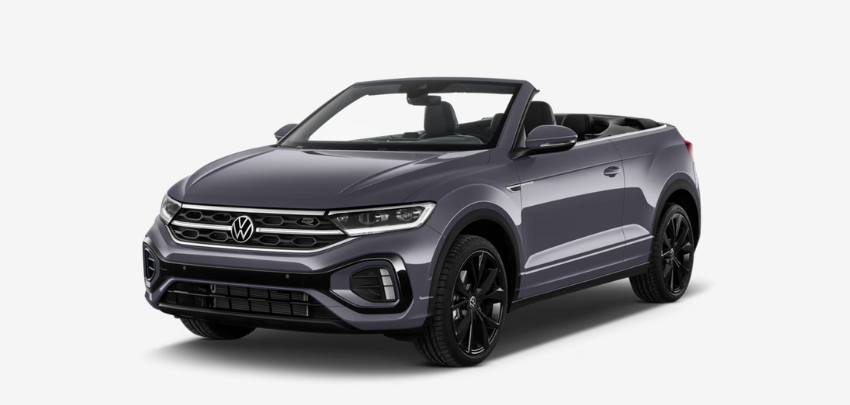 VW T-Roc Cabriolet für 25.704€ - STYLE Ausstattung, 116 PS, Touchscreen