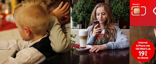 Vodafone Young Tarife für Kinder ab 10 Jahren - ab dem 25. April